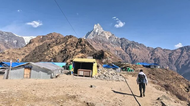 Scenic Trekking Journey to Mardi Himal High Camp in Nepal