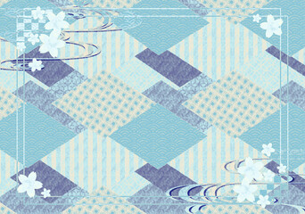 和モダンな背景素材