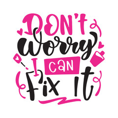 Beauty manicure master quotes about nails. Beautiful nails design. Just nail it Phrase Lettering. Handwritten lettering about nails and manicure. Inspiration quote for beauty salon, print or card.