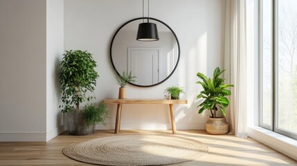 Modern Entryway Design with Minimalist Decor
