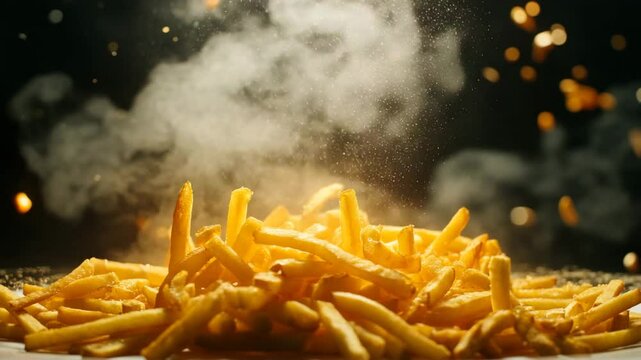 fried potatoes in a pan