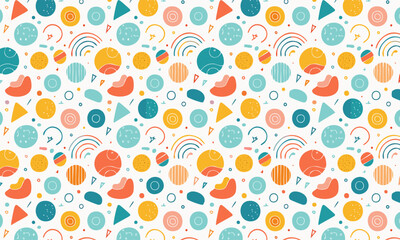 Playful Abstract Galaxy: Bizarre Orbs & Unexpected Color Burst Design