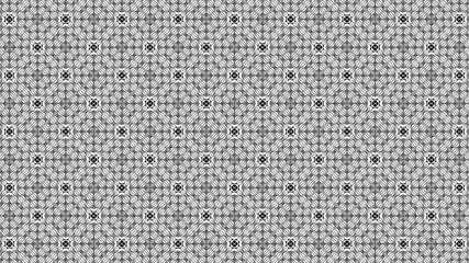 Geometric abstract floral repeat seamless pattern design for home decor and textile design.