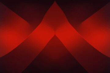 Abstract blurred gradient mesh background on deep red colour, wall art with copy space.