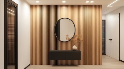 Modern Minimalist Hallway Interior Design