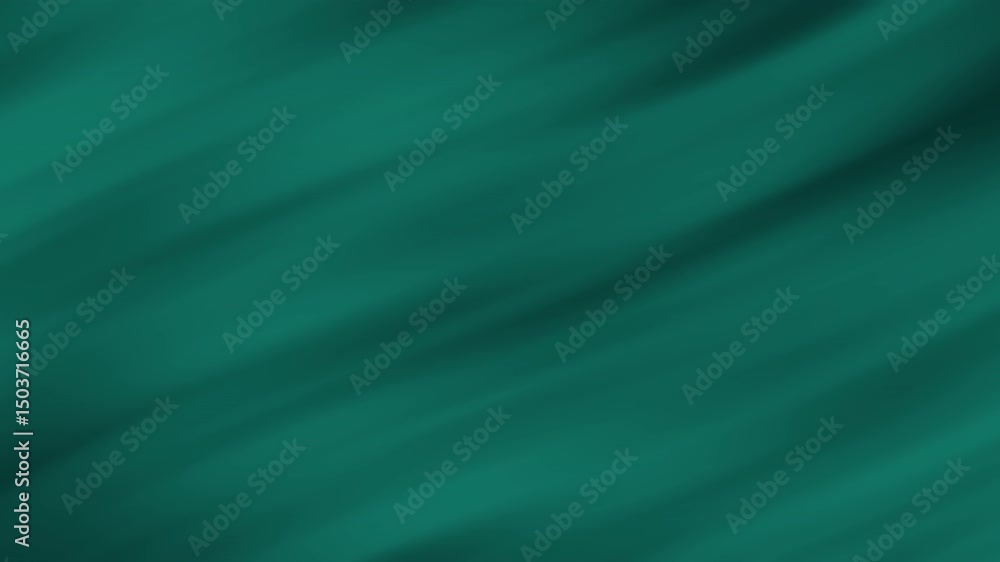 Poster A smooth green abstract background with soft diagonal gradients and blurred lines, Abstract texture Gradient motion Background animation.