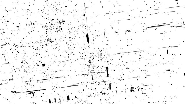 Rough black and white texture vector. Distressed overlay texture. 