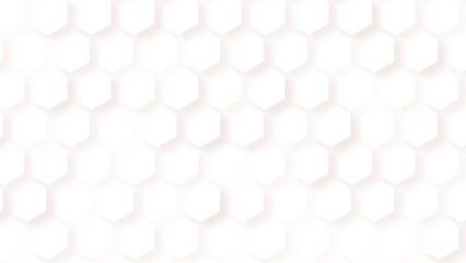 Hexagonal geometric abstract background, creative minimal design. Vector illustration concept for molecular structure. 