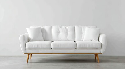 red leather armchair