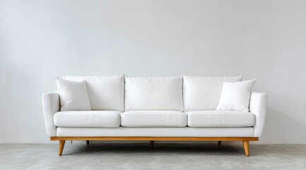 Naklejka premium sofa in a room