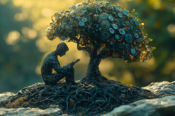 Dreamlike fantasy art scene number 145