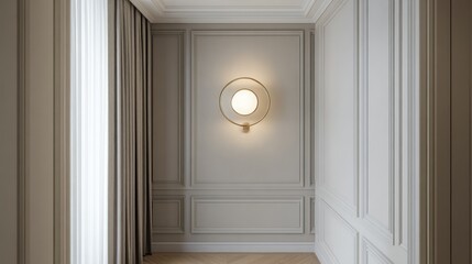 Modern Wall Sconce in a Luxurious Interior