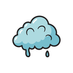 Simple Rolling Fog Doodle Vector For An Eerie And Mysterious Atmosphere