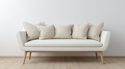 red leather armchair