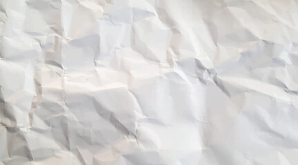 white background and wallpaper by crumpled paper texture, open space and the texture of crumbled paper.  and textured background