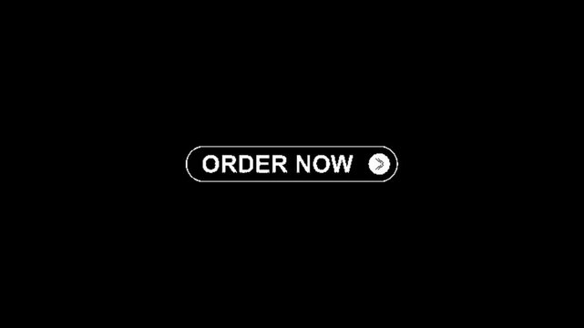 Order now Buy sell sticker motion graphics clip template with colorful lights animation. HD resolution with hyper realistic 4K black Background.