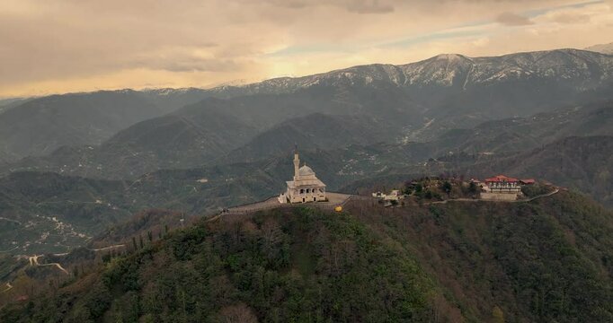 view from the mountain