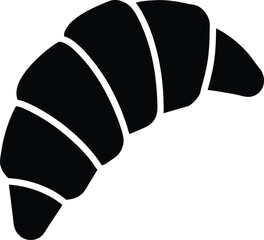 Croissant Icon Outline Vector Illustration