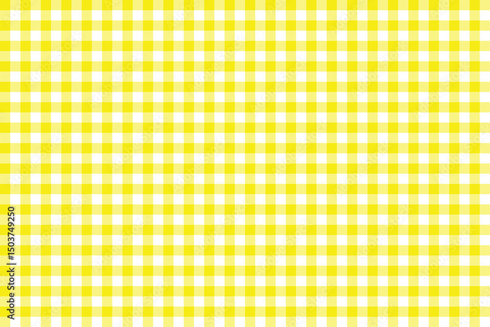 Poster yellow and white color plaid pattern background. plaid pattern background. seamless pattern.