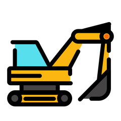 excavator icon	