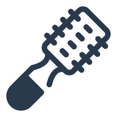 Hairbrush with Rounded Bristles for Styling