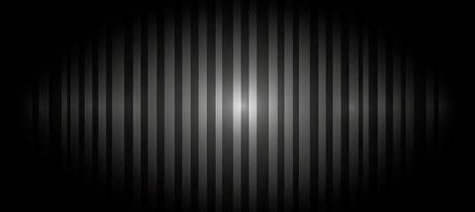 Vertical striped grayscale background with a light center