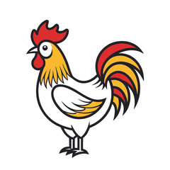 Rooster Stock Photo – Ideal for Agriculture, Branding, or Food Industry

