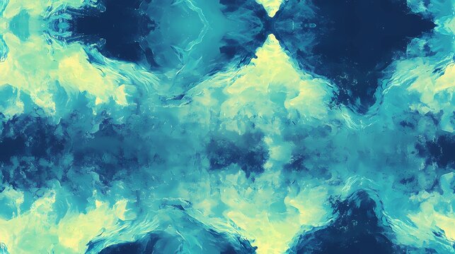 Tileable digital glitch with surreal acid palette, great for loopable motion design, edgy backgrounds, and distorted aesthetics.