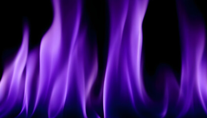 abstract overlay purple fire on black background