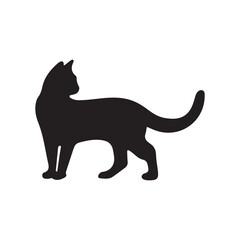 black cat silhouette