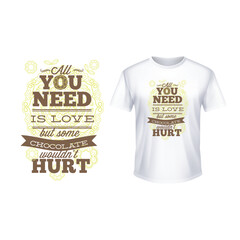 Original Typography T Shirt Design
