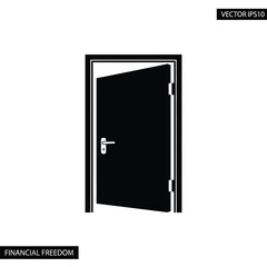 Open door to financial freedom and success