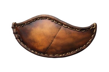 pirate eye patch protected on transparent background