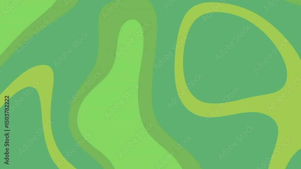 Poster abstract green gradient background with organic shapes and varying shades of green. perfect for mode