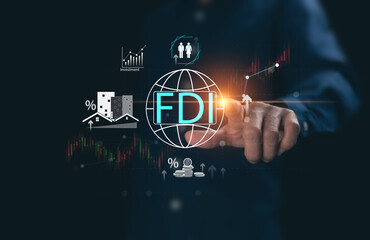 Direct investment from foreign investors, manufacturing sector, export of factory products, investment in assets, strategic planning to attract money to adjust the balance within the country.