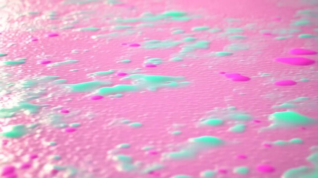 Pink Liquid Splotch Motion &ndash; Cute HD Background Animation

