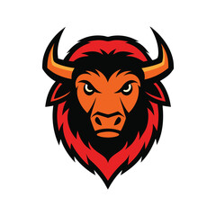 Fototapeta premium bison mascot logo