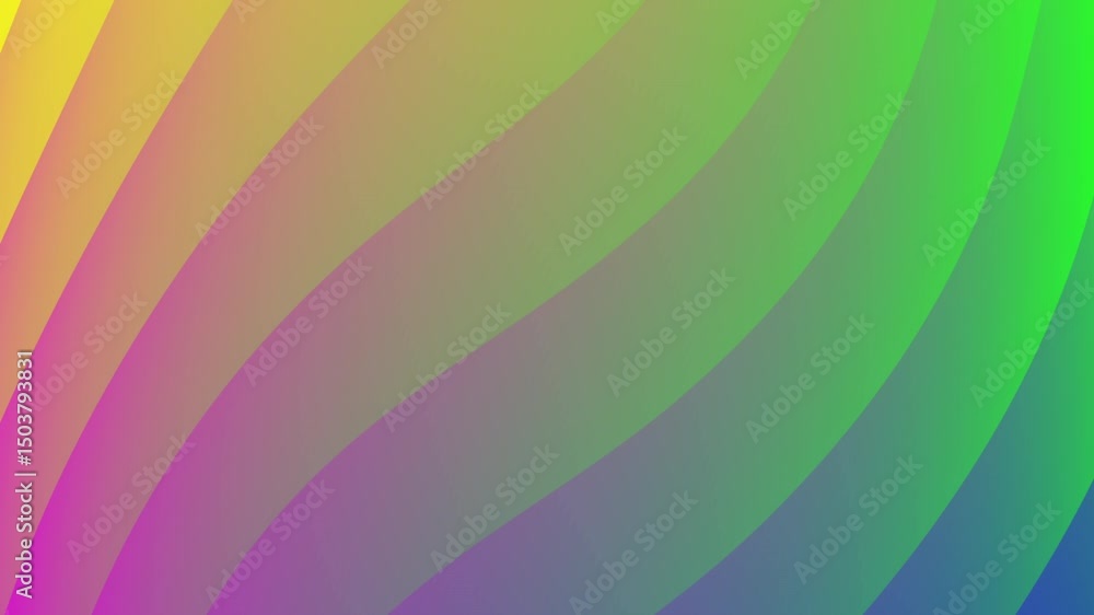 Poster vibrant gradient waves creating a dynamic visual experience for your project
