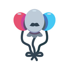 Father's Day Balloon Icon