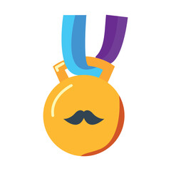 Father's Day Dad Medal Icon