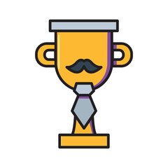 Father's Day Trophy Icon