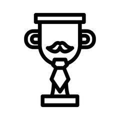 Father's Day Trophy Icon