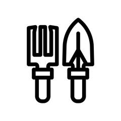 Father's Day Gardening Tool Icon