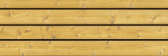 Obraz premium Light-colored wooden planks arranged in horizontal rows