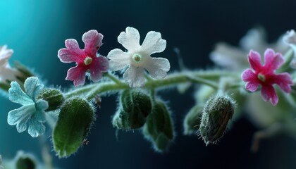 Obraz premium 섬세한 꽃잎의 아름다움: 봄의 숨결 (Delicate Petals Beauty: Breath of Spring)