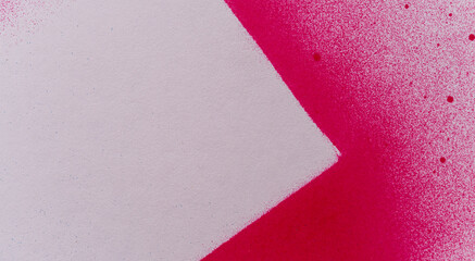 赤のスプレー塗料で描いた背景	