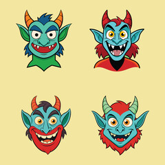 Coloured demond head 