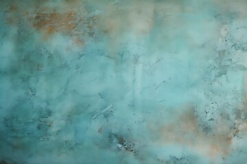 Obraz premium Abstract aquamarine grunge texture background