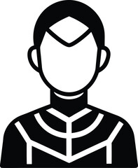 Avatar Icon Outline Vector Illustration