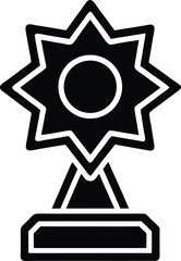 Award Icon Outline Vector Illustration